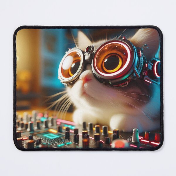 Item preview, Adorable High-Tech Cat of the Future 4 designed and sold by FusionGaze.
