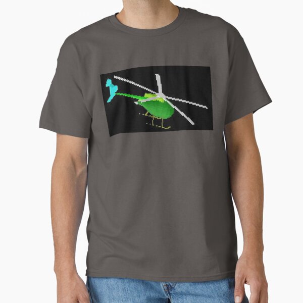 3d Helicopter from 1990 Classic T-Shirt