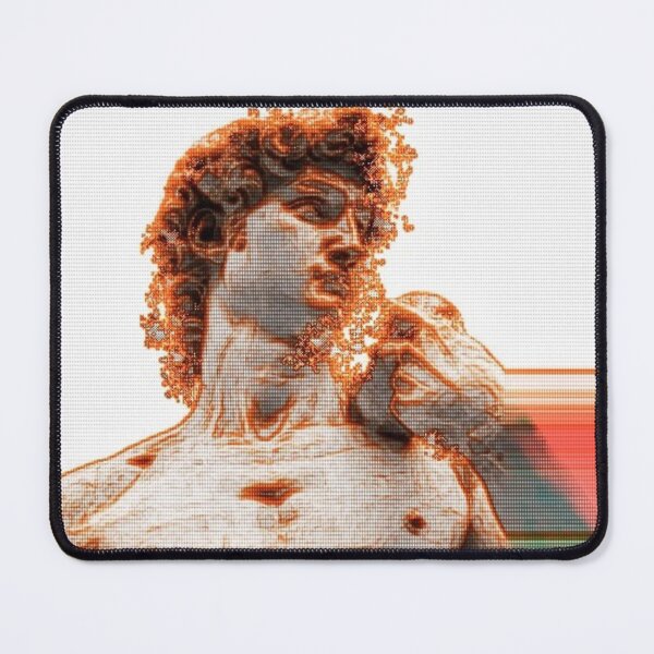 Item preview, Michelangelo's David in Vaporwave designed and sold by Art.From_Inside.
