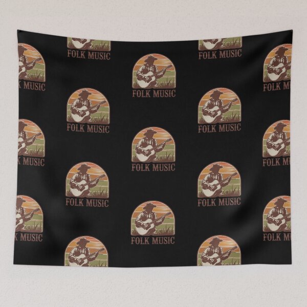 Item preview, Strumming Traditions – Acoustic Folk Music designed and sold by boboodesigns.