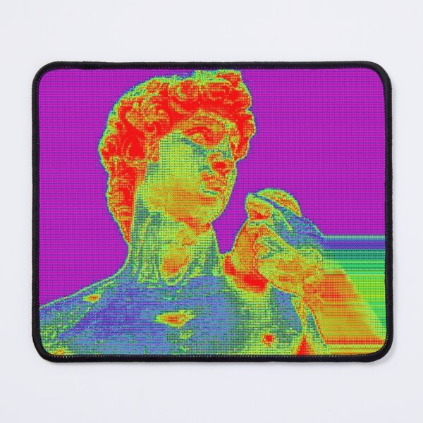 Item preview, Michelangelo's David in Vaporwave 2 designed and sold by Art.From_Inside.