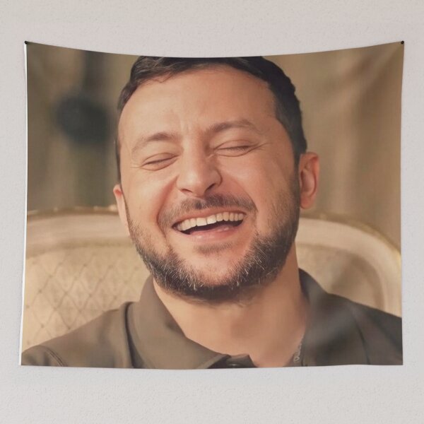 Item preview, Volodymyr Zelenskyy Smile designed and sold by TribeMystic.
