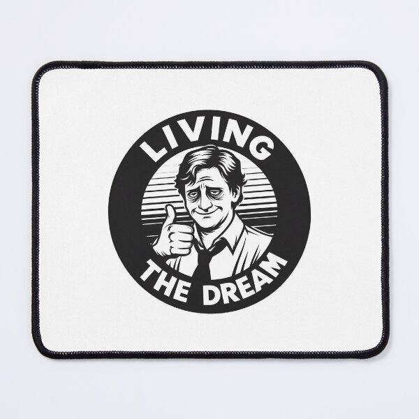 Item preview, Living the dream ironic phrase thumbs up designed and sold by ChadWizard.