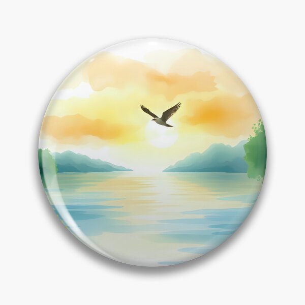 Item preview, Serene Sunset Bird designed and sold by Shirtastically.