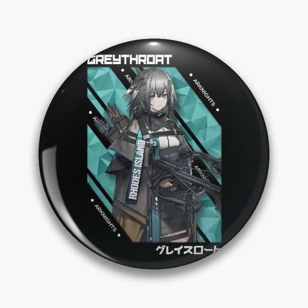 Item preview, Greythroat - Arknights V.1 white ver designed and sold by IZQINAV.