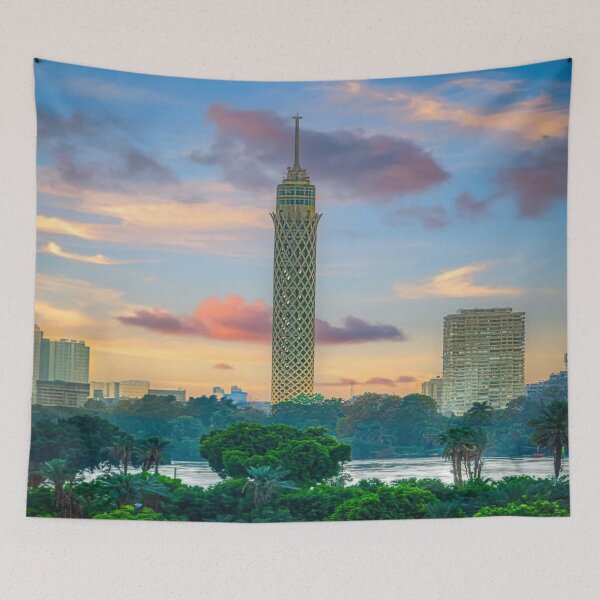 Item preview, Cairo Tower in Egypt. designed and sold by DaliaSabryTee.