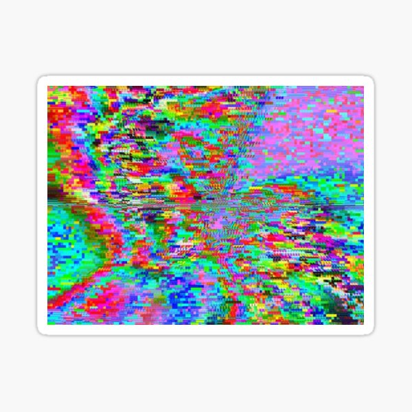 Item preview, Glitch of Michelangelo's David Pattern designed and sold by Art.From_Inside.