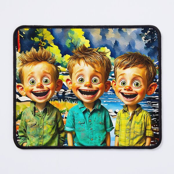 Item preview, TRIPLE TROUBLE designed and sold by Tammera.