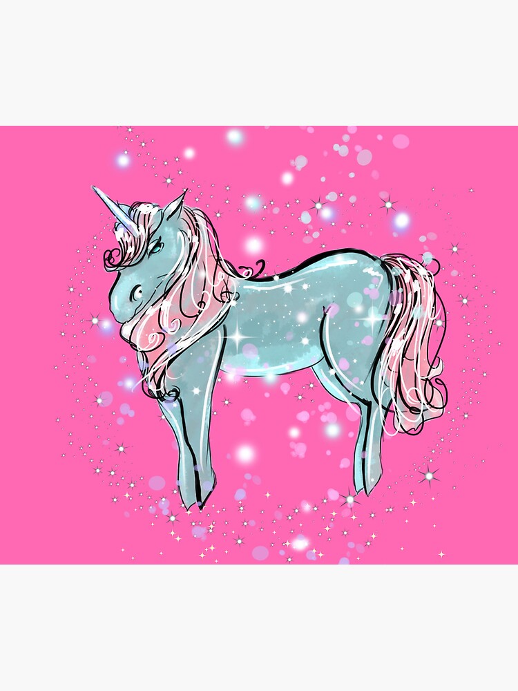 Thumbnail 5 of 5, Mouse Pad, Shimmer The Unicorn™ designed and sold by TeelieTurner.