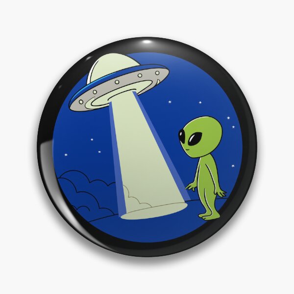 Item preview, Little aliens and UFO designed and sold by roswellboutique.