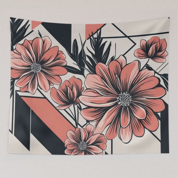 Item preview, Floral Geometric Pattern - 4 designed and sold by AlinaSCorner.