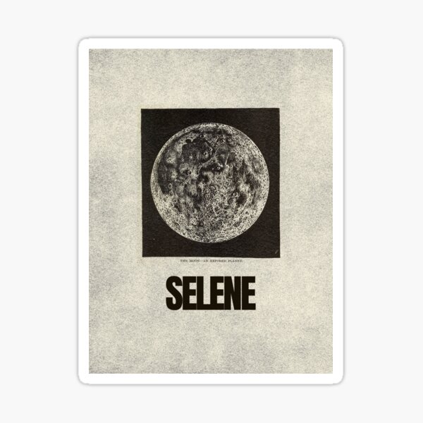 Item preview, Vintage Selene Print designed and sold by MYOMEDIA.