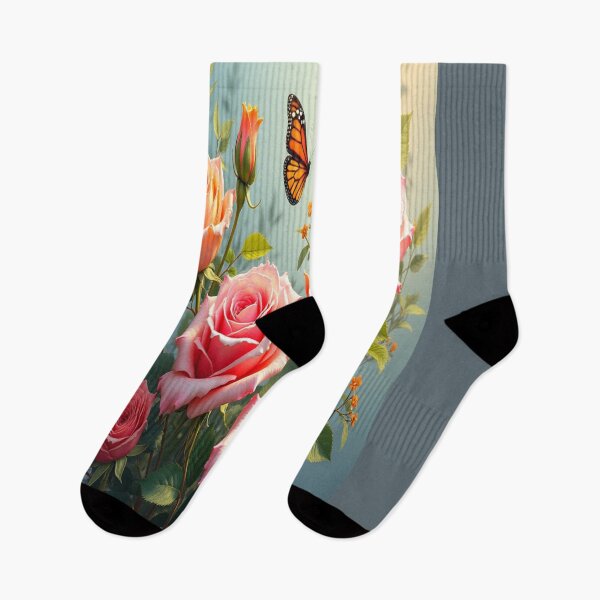 Item preview, An artistic portrait featuring multicolored roses and flowers designed and sold by taherismail.