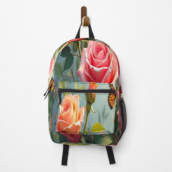 Item preview, An artistic portrait featuring multicolored roses and flowers designed and sold by taherismail.