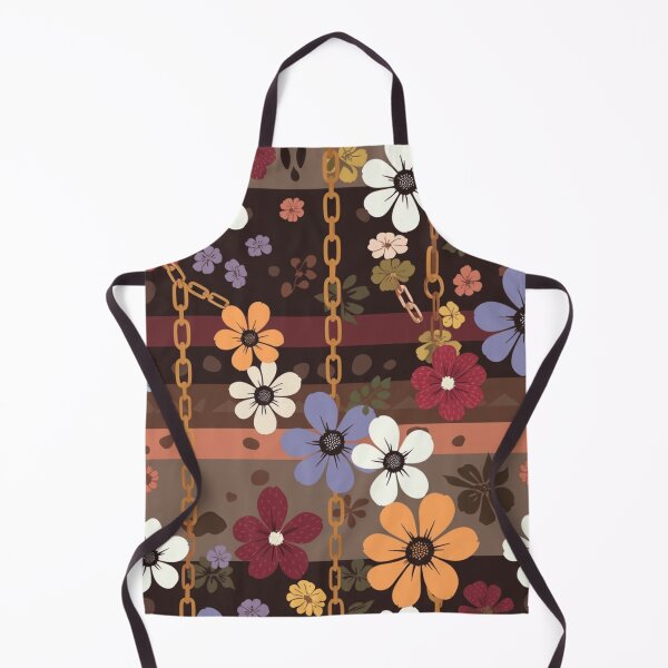 Item preview, Floral Patchwork pattern with chains designed and sold by Roxburylane.
