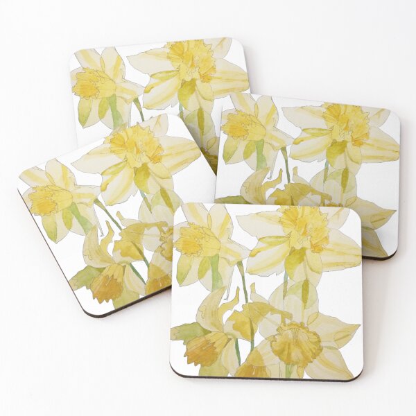 Item preview, Sunny Daffodils watercolour painting  designed and sold by esvb.