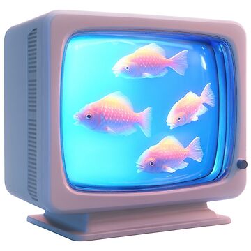 Artwork thumbnail, Vaporwave Computer Aquarium by cinlali