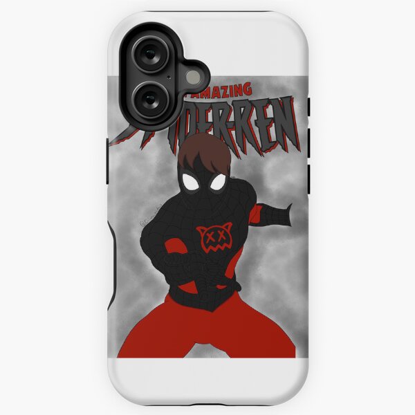 Vista previa del artículo con la obra «El sorprendente Spider-Ren», diseñado y vendido por Chlomo-gal.