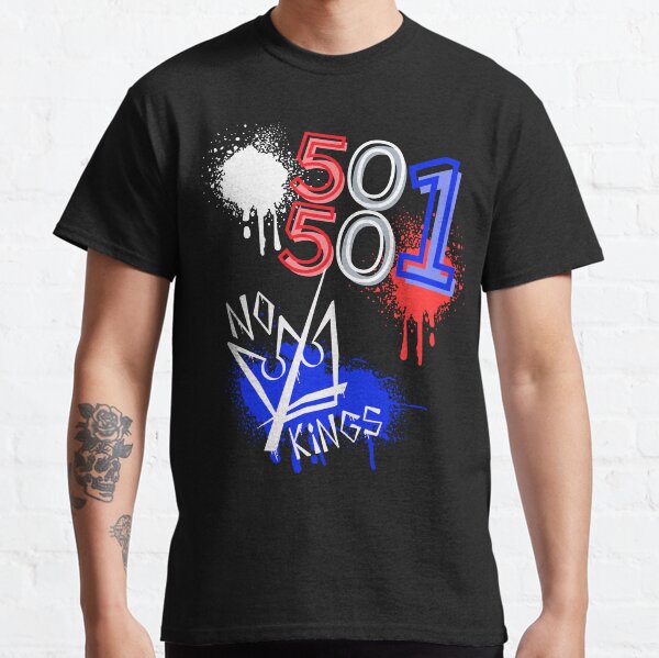 Vista previa del artículo con la obra «50501 Pegatina de graffiti "No Kings"», diseñado y vendido por Itsokbirdie.