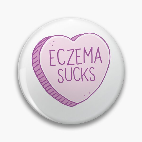 Item preview, Eczema sucks in pink candy heart. designed and sold by jazzydevil.