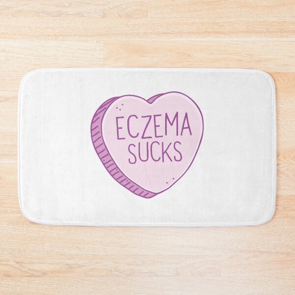 Item preview, Eczema sucks in pink candy heart. designed and sold by jazzydevil.