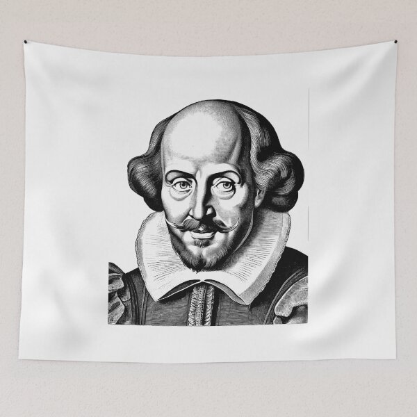 Item preview, Timeless Charm of William Shakespeare's Likeness designed and sold by NTGUILTY.