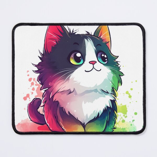 Item preview, Sweet Chibi Kitty – Purr-fectly Cute designed and sold by InkDreamMotion.