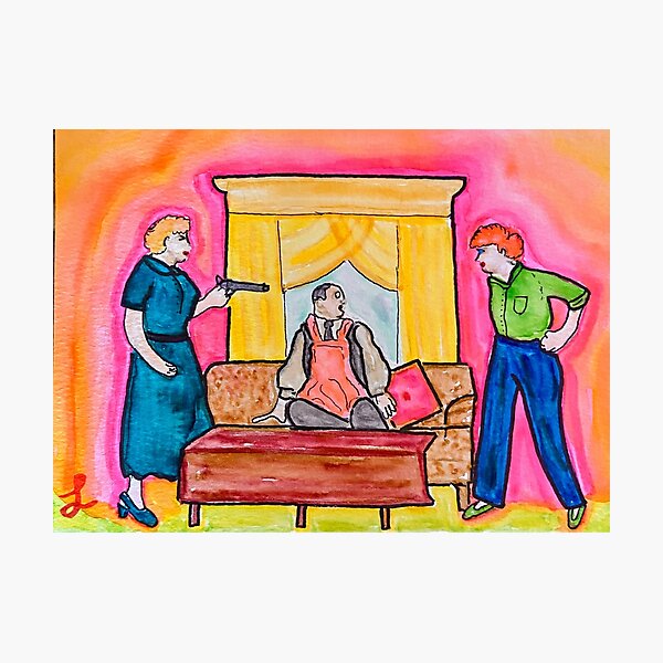 Item preview, “Face It Ethel, You’ve Lost Him, He’s Mine!” designed and sold by LisaFR1966.