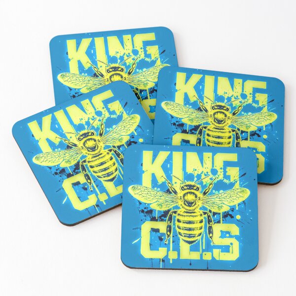 Item preview, King C.L.S King Bee | True Sky Blue | Highlight Yellow| Black designed and sold by Kingcls.
