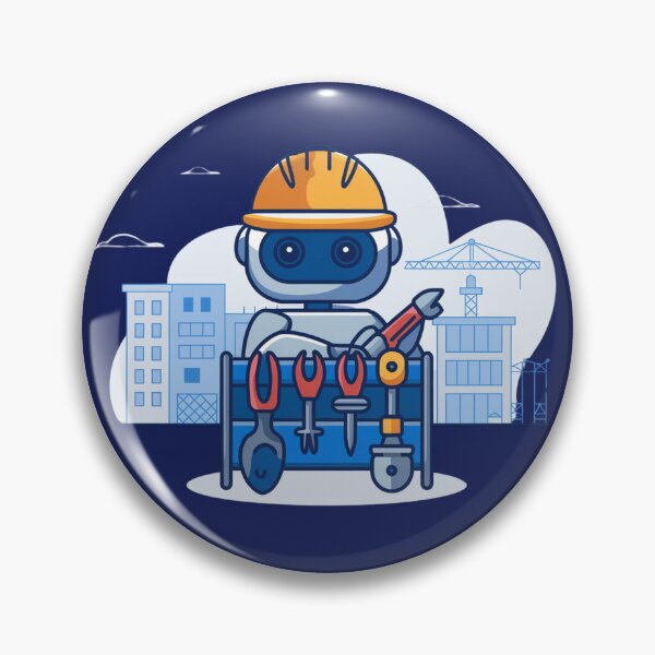 Item preview, The Construction Robot designed and sold by Ink And Inspire.