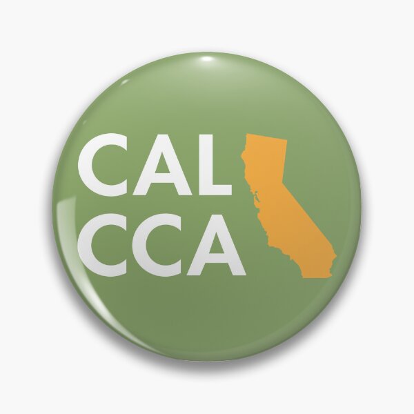 Item preview, Square Logo on Green designed and sold by CalCCA.