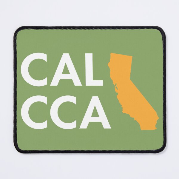 Item preview, Square Logo on Green designed and sold by CalCCA.