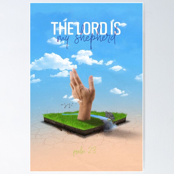 Item preview, Shepherd - The Lord is My Guide designed and sold by kingdomjesus.