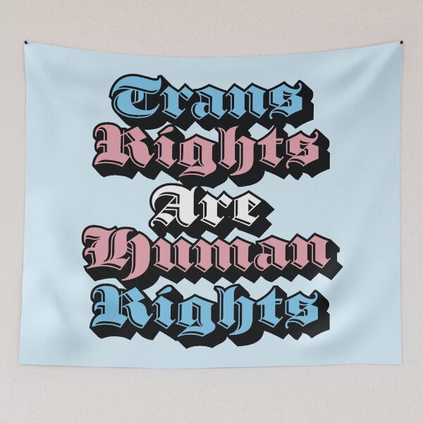 Item preview, Trans Rights Are Human Rights designed and sold by ArtliciousHUMAN.
