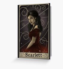 Scarlett Greeting Card