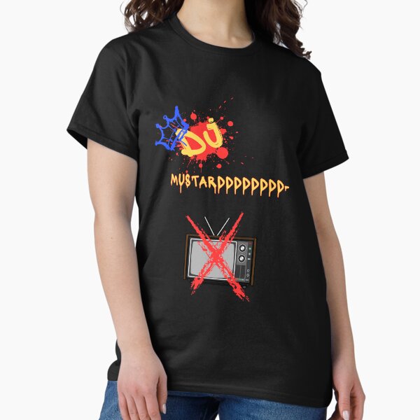 Aperçu de l'œuvre T-shirt - MUSTARDDDDDDD APPAREL - Foncé créée et vendue par Artistry N Ink.