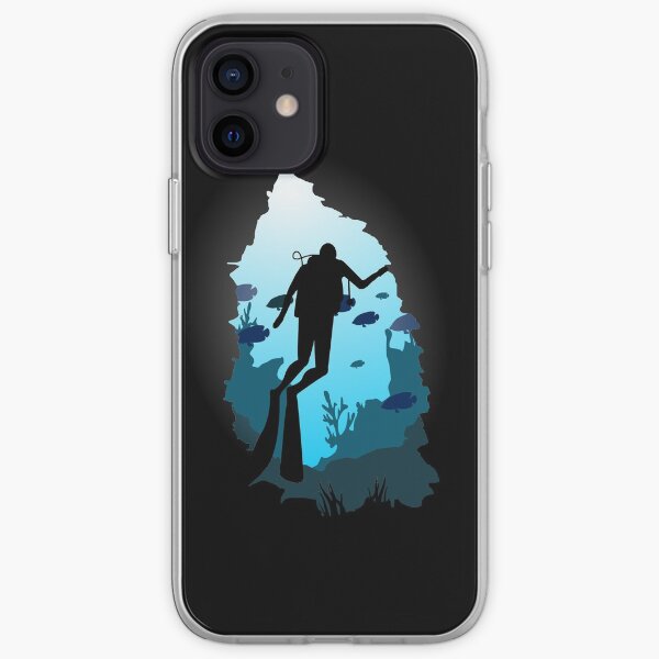 diving iPhone Soft Case