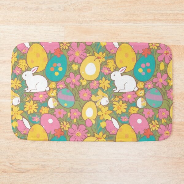 Item preview, Floral Pattern - Spring, Easter Eggs and Bunnies  designed and sold by AlinaSCorner.