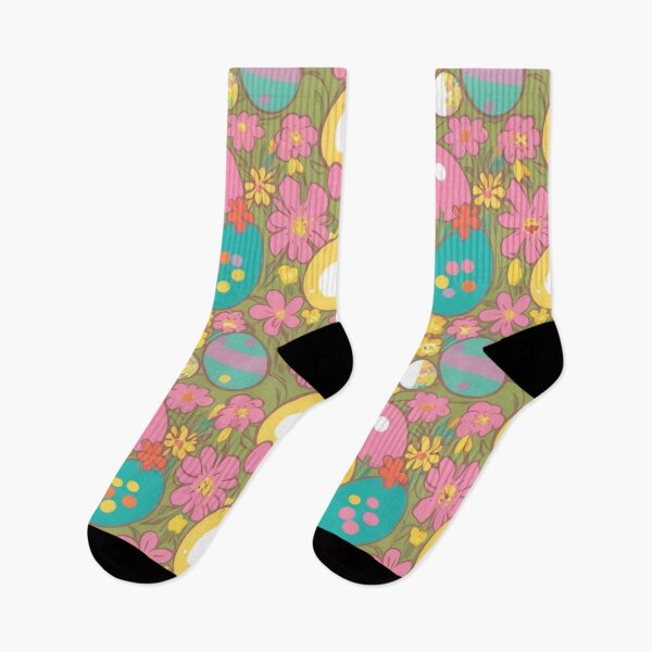 Item preview, Floral Pattern - Spring, Easter Eggs and Bunnies  designed and sold by AlinaSCorner.
