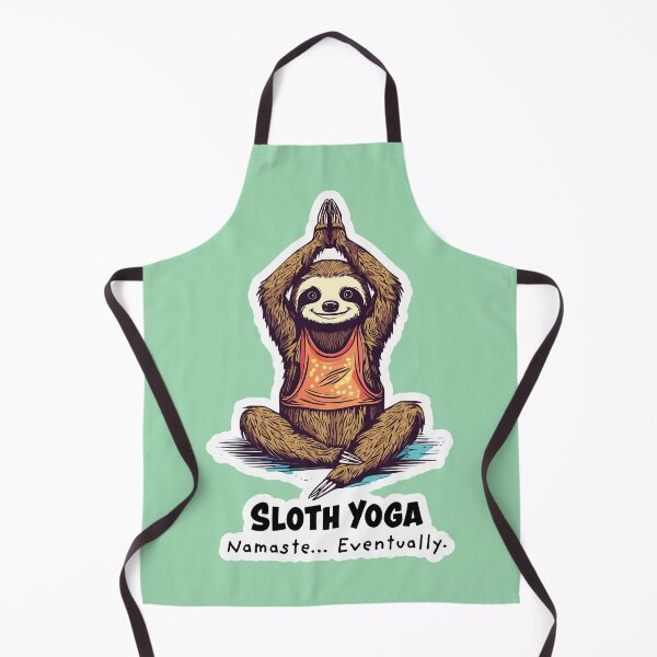 Item preview, SLOTH YOGA Nameste ... Eventually. designed and sold by FoxWink Inc.