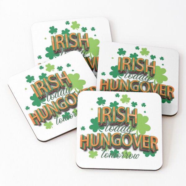 Item preview, Irish Today Hungover Tomorrow - St. Patrick's Day Funny T-shirt  designed and sold by Art-by-Mist.