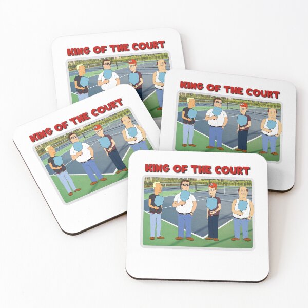Item preview, King of the Pickleball Court - King of the Hill Parody designed and sold by NASTYNELSONS.