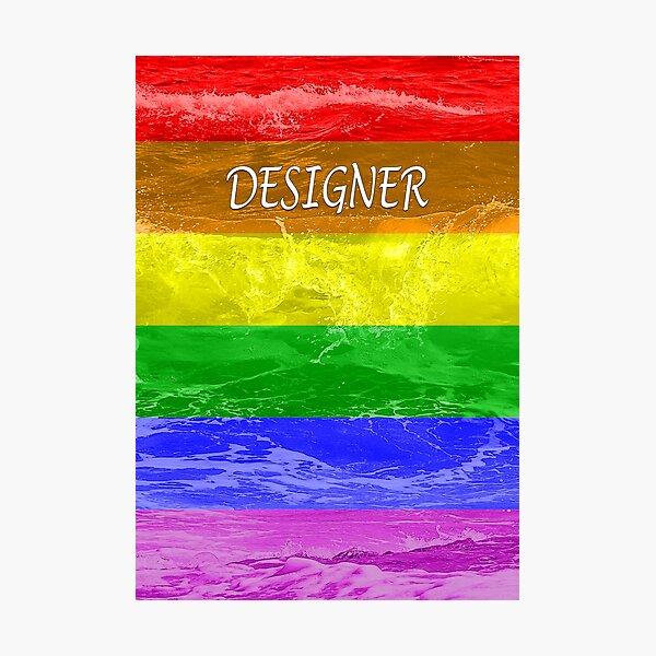Item preview, Designer Gay Pride designed and sold by PrideFeliz.