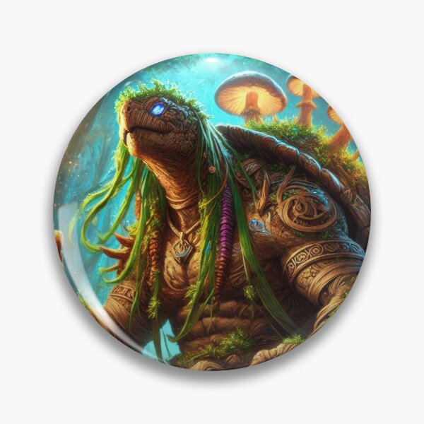 Item preview, Path of the Beast Barbarian/Circle of Spores Druid Tortle designed and sold by Johnny MeatShield.