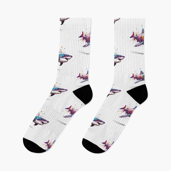 Item preview, Shark | Sealife | Marine | Watercolor | Wild Animal | Animal | Zoo | Wildlife | Lifestyle | Bold Colors  designed and sold by mwinter2205.