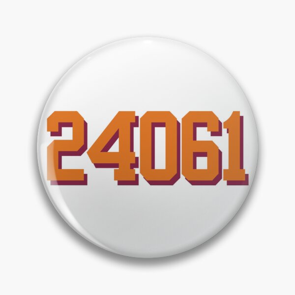 Item preview, 24061 Zip Code Sticker designed and sold by cbwoody24.