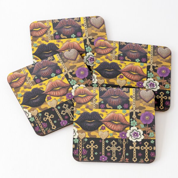 Item preview, This kiss pattern  designed and sold by Roxburylane.