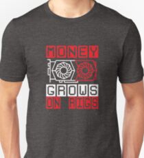 GPU Miners Money Grows on Rigs TEAM RED Crypto Mining Unisex T-Shirt