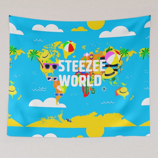 Item preview, Steezee World Summer Design by Steezee designed and sold by SteezeeStore.