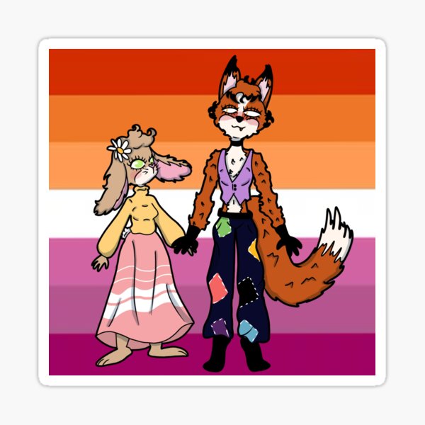 Item preview, Clementine and Fir Lesbian Flag designed and sold by TimelessTraveler.
